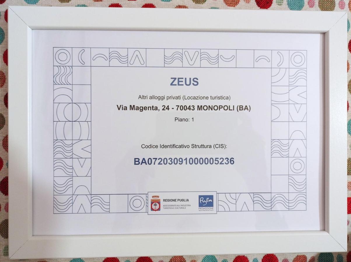 Zeus Lägenhet Monopoli Exteriör bild